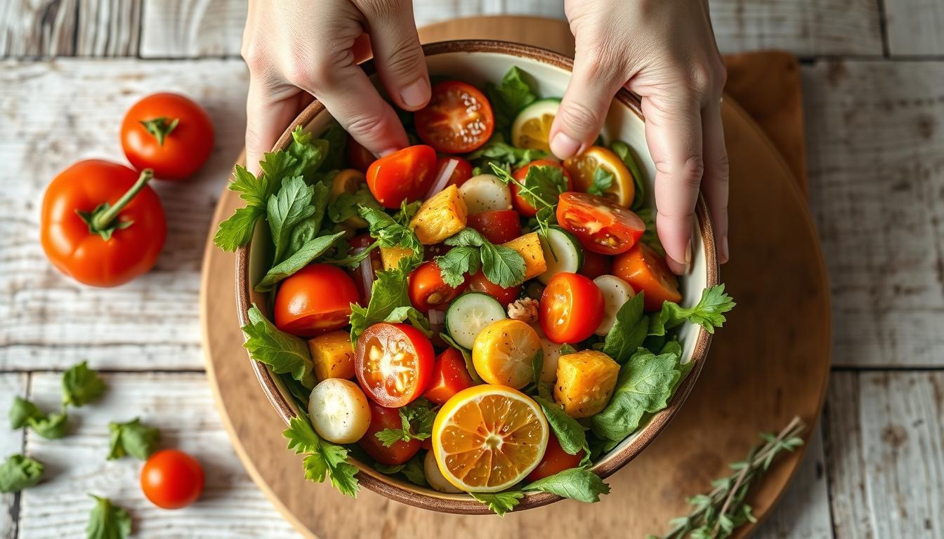 Ingredients prepared for a fast weeknight meal